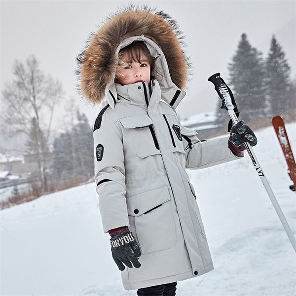 olekid -30 degree russian winter boys down jacket hooded fur collar girls winter coat 5-14 years kids teenage snow outerwear 201102, Blue;gray
olekid -30 degree russian winter boys down jacket hooded fur collar girls winter coat 5-14 years kids teenage snow outerwear 201102, Blue;gray
