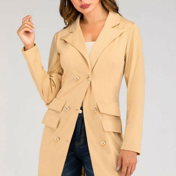 women's jackets winter women ladies long sleeve slim button pockets suit coat work jacket formal style office wear plus size, Black;brown
women's jackets winter women ladies long sleeve slim button pockets suit coat work jacket formal style office wear plus size, Black;brown