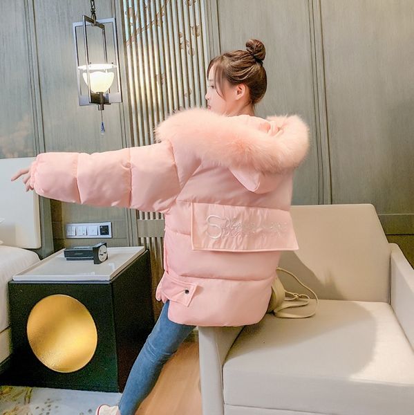 down for women's 2019 new bread winter net infrared korean short cotton padded jacket 5515, Black
down for women's 2019 new bread winter net infrared korean short cotton padded jacket 5515, Black