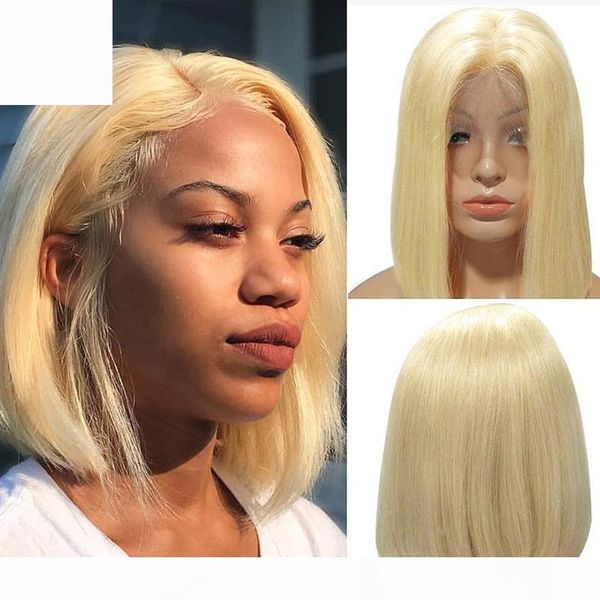 short bob malaysian blonde lace front human hair wigs for black women 613 straight full lace wigs hd transparent lace wig, Black;brown
short bob malaysian blonde lace front human hair wigs for black women 613 straight full lace wigs hd transparent lace wig, Black;brown