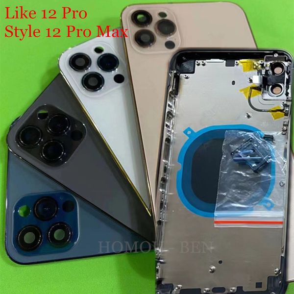 2021 new for iphone x xs max like 12 pro style 12 pro back rear cover battery housing door chassis middle frame
2021 new for iphone x xs max like 12 pro style 12 pro back rear cover battery housing door chassis middle frame