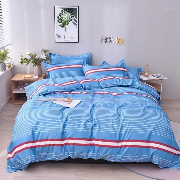 fashion stripes duvet cover pillowcases bedspread bedding sets home textile pink gray blue green bedroom set king single1
fashion stripes duvet cover pillowcases bedspread bedding sets home textile pink gray blue green bedroom set king single1