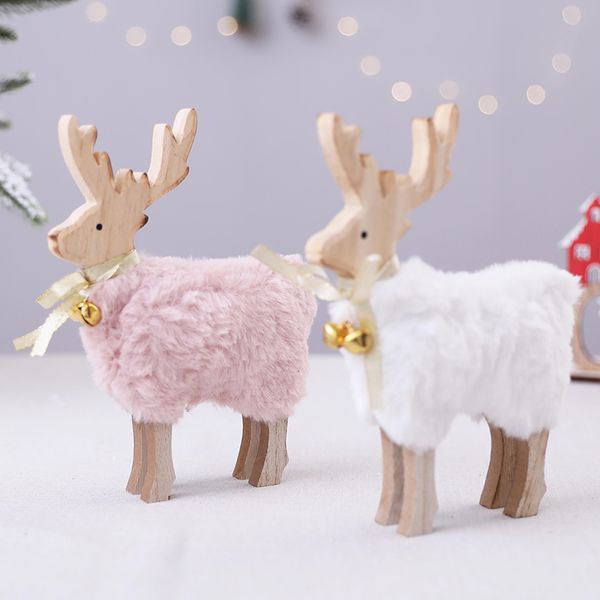 2021 ornament decoration, horned wooden four deer, bell and deer handmade plush christmas tree decoration scene layout new
2021 ornament decoration, horned wooden four deer, bell and deer handmade plush christmas tree decoration scene layout new