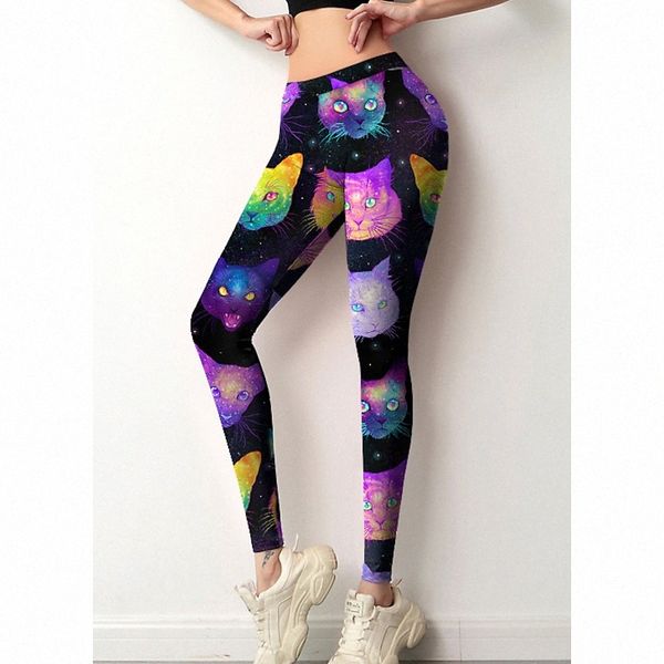 women's sporty fashion leggings sporty elastic waist print ankle-length pants leisure sports weekend stretchy cat graffiti comfort mid, Black
women's sporty fashion leggings sporty elastic waist print ankle-length pants leisure sports weekend stretchy cat graffiti comfort mid, Black