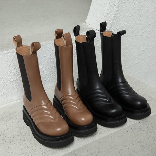 марка knee high boots женщины подлинная кожа коровы середина пятки женская обувь круглый toe lady winter fashion long botas mujer женский bo, Black 
марка knee high boots женщины подлинная кожа коровы середина пятки женская обувь круглый toe lady winter fashion long botas mujer женский bo, Black