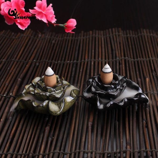 fragrance lamps two color lotus censer holder for choose smoke backflow tower incense burner home decoration
fragrance lamps two color lotus censer holder for choose smoke backflow tower incense burner home decoration