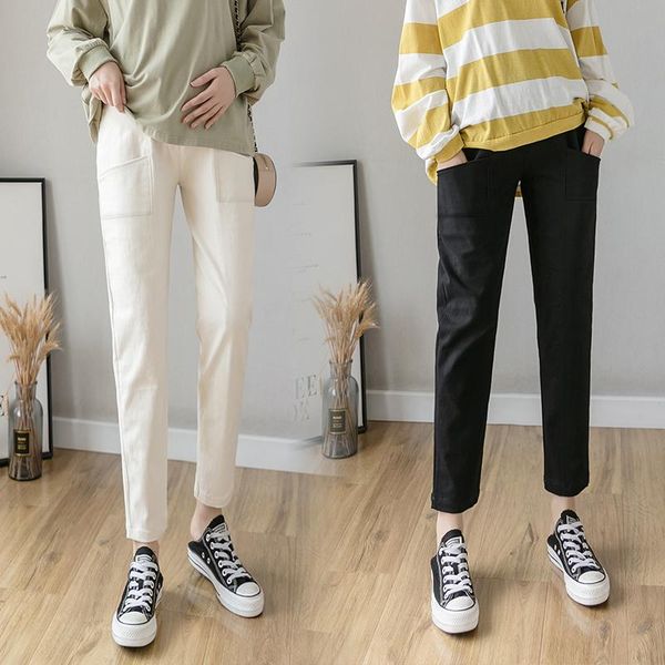 570# maternity pants spring autumn casual pants loose comfy belly support maternity harem trousers, White
570# maternity pants spring autumn casual pants loose comfy belly support maternity harem trousers, White
