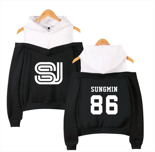 super junior womens off shoulder girls hoodies sweatshirt exclusive kpop 2020 new casual autumn cool hoodies sweatshirt, Black
super junior womens off shoulder girls hoodies sweatshirt exclusive kpop 2020 new casual autumn cool hoodies sweatshirt, Black