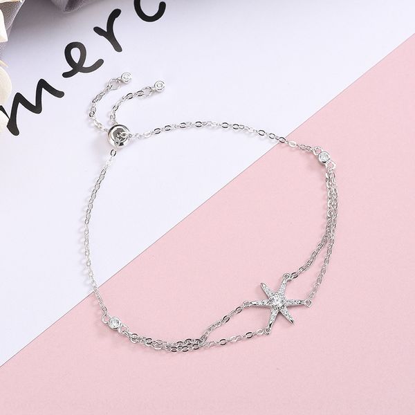 s925 sterling silver full diamond zircon six pointed star female double layer design cold wind bracelet braceletdiamond braceletstar bracele, Golden;silver
s925 sterling silver full diamond zircon six pointed star female double layer design cold wind bracelet braceletdiamond braceletstar bracele, Golden;silver