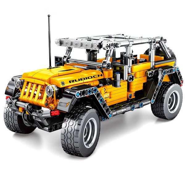 new technic car block toy the jeep wrangler suv vehicle model building blocks bricks toys for kids christmas gifts 1008
new technic car block toy the jeep wrangler suv vehicle model building blocks bricks toys for kids christmas gifts 1008