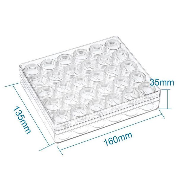 plastic bead containers clear box for jewelry beads rhinestone nail art packaging column bottle : 26x29mm,3 qyltrm, Black;white
plastic bead containers clear box for jewelry beads rhinestone nail art packaging column bottle : 26x29mm,3 qyltrm, Black;white