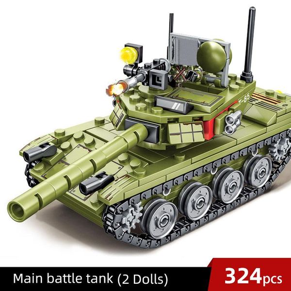 sembo 324pcs military main battle tank building blocks compatible army soldier weapon bricks educational toys for children gift wmtjoc
sembo 324pcs military main battle tank building blocks compatible army soldier weapon bricks educational toys for children gift wmtjoc