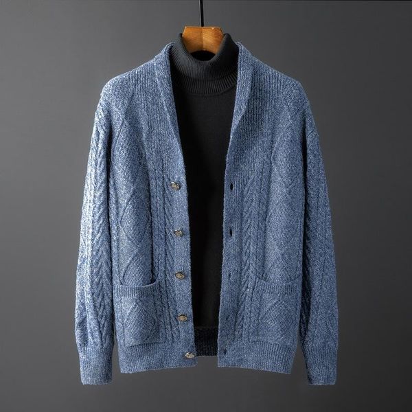 men's sweaters autumn winter men mandarin collar cardigan warm thick soft pocket spacious oc yq long sleeve clothes knitted casual male, White;black
men's sweaters autumn winter men mandarin collar cardigan warm thick soft pocket spacious oc yq long sleeve clothes knitted casual male, White;black