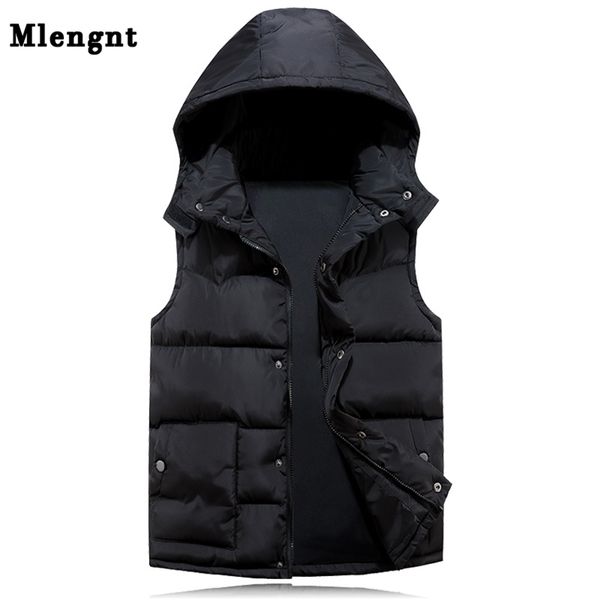 cotton hoodie vest for men winter warm thick casual windbreaker kids 3 colors red sleeveless jacket male classic waistcoat lj201222, Black;white
cotton hoodie vest for men winter warm thick casual windbreaker kids 3 colors red sleeveless jacket male classic waistcoat lj201222, Black;white