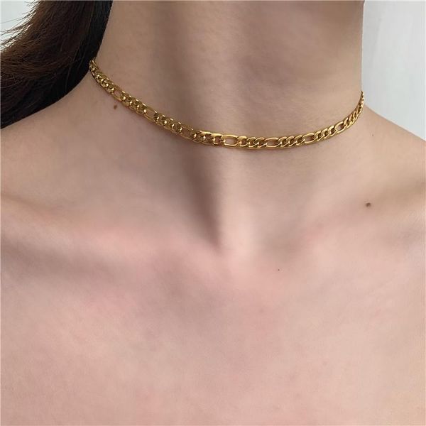 timeless wonder titanium pave curve chain choker necklace women stainless steel jewelry punk statement not fade ins new 2127, Golden;silver
timeless wonder titanium pave curve chain choker necklace women stainless steel jewelry punk statement not fade ins new 2127, Golden;silver