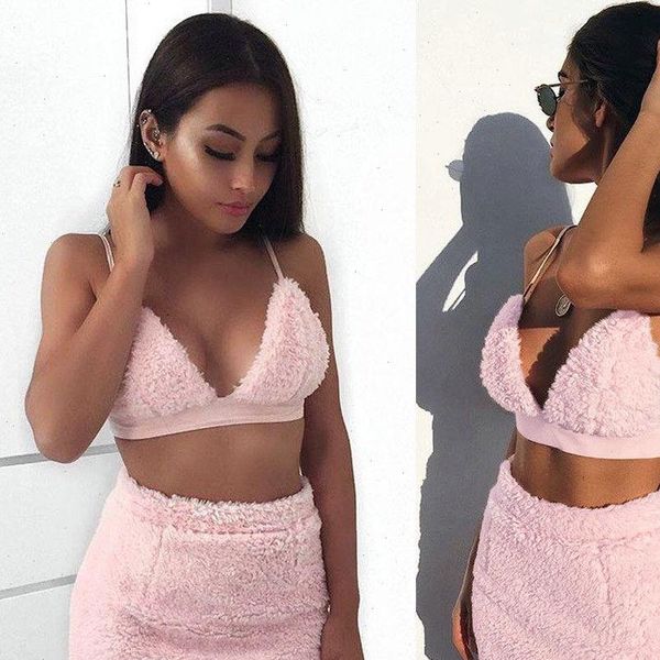 women tracksuit 2pcs womens crop bra summer beach mini skirt bodycon party skirt set, Gray
women tracksuit 2pcs womens crop bra summer beach mini skirt bodycon party skirt set, Gray