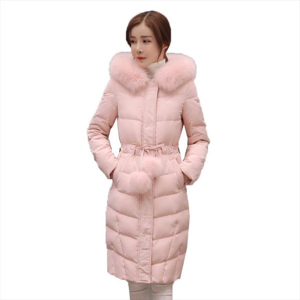 winter jacket female pink parka coat feminina plus size long hooded down cotton coat thick long warm outerwear women jacket, Black
winter jacket female pink parka coat feminina plus size long hooded down cotton coat thick long warm outerwear women jacket, Black