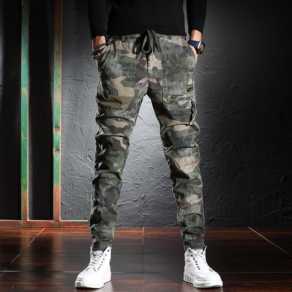 2021 new newly designer fashion men jeans elastic casual camouflage cargo pants big pockets streetwear hip hop long trousers 94, Blue
2021 new newly designer fashion men jeans elastic casual camouflage cargo pants big pockets streetwear hip hop long trousers 94, Blue