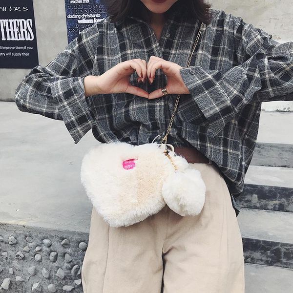 women purse plush corduroy solid color buckle casual shoulder heart shaped bag exquisite girl original elegant handbag #ng
women purse plush corduroy solid color buckle casual shoulder heart shaped bag exquisite girl original elegant handbag #ng