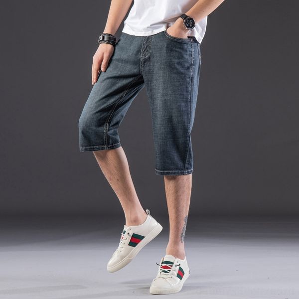 caafz 2020 summer elastic men's seven point jeans new korean men's jeans slim fit youth and pants casual trend k7utj, Blue
caafz 2020 summer elastic men's seven point jeans new korean men's jeans slim fit youth and pants casual trend k7utj, Blue