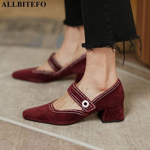 dress shoes allbitefo comfortable soft flock women high heels sheepskin insole fashion casual street walking basic, Black
dress shoes allbitefo comfortable soft flock women high heels sheepskin insole fashion casual street walking basic, Black