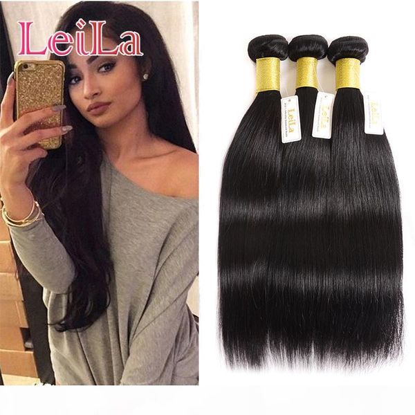 virgin hair brazilian 3 bundles straight hair silky peruvian indian malaysian straight hair bundles weave extensions, Black
virgin hair brazilian 3 bundles straight hair silky peruvian indian malaysian straight hair bundles weave extensions, Black