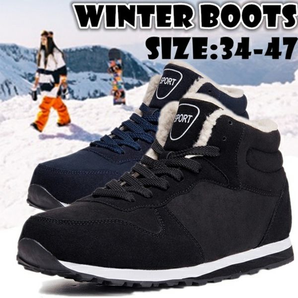men's fashion snow plus size sneakers ankle men shoes winter boots black blue footwear
men's fashion snow plus size sneakers ankle men shoes winter boots black blue footwear