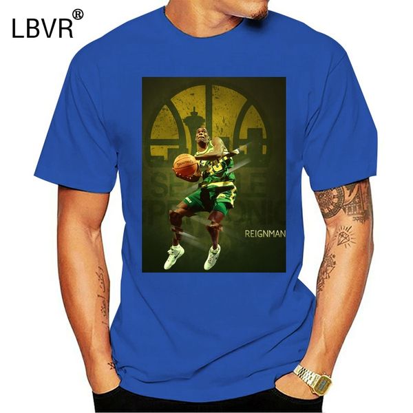 shawn kemp reignman basketball t shirt sport hooded sweatshirt hoodie