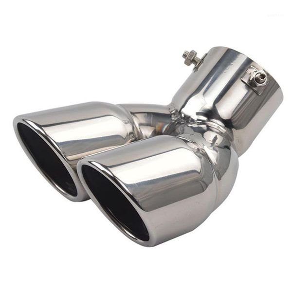 stainless steel cover decor for mitsubishi outlander 3 exhaust muffler tips rear tail pipe tip tailpipe end trim 2013 - 20201
stainless steel cover decor for mitsubishi outlander 3 exhaust muffler tips rear tail pipe tip tailpipe end trim 2013 - 20201