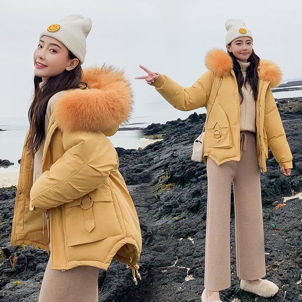 women's down & parkas 2021 winter woman fashion hooded fur collar women's jacket thick warm coat women irregular length outwear1, Black
women's down & parkas 2021 winter woman fashion hooded fur collar women's jacket thick warm coat women irregular length outwear1, Black