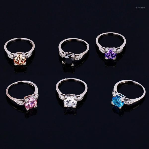cluster rings fcgjhw jewelry ring fashion multicolor zircon round 8 mm anniversary gift wedding bride ms party1, Golden;silver
cluster rings fcgjhw jewelry ring fashion multicolor zircon round 8 mm anniversary gift wedding bride ms party1, Golden;silver