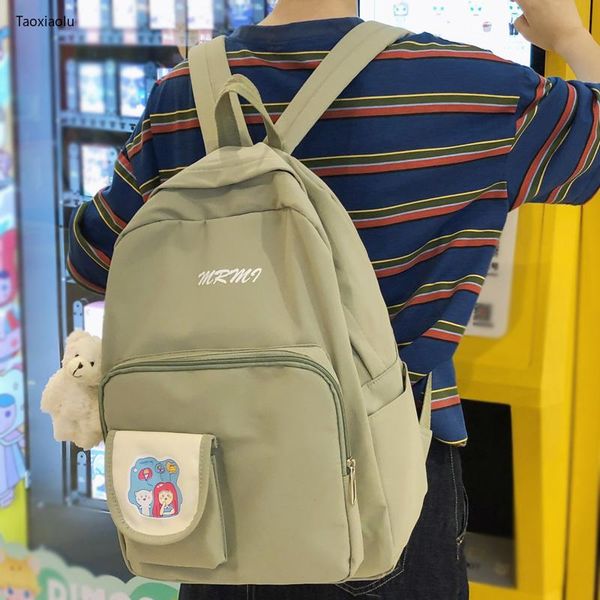 backpack style dcimor waterproof nylon women female cartoon print pocket lovely solid color travel bag student schoolbag
backpack style dcimor waterproof nylon women female cartoon print pocket lovely solid color travel bag student schoolbag