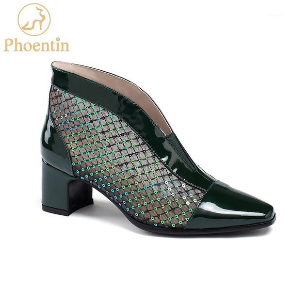 boots phoentin green high-women summer 2021 mesh ankle for weman mid heels square toe bling shoes ladies red ft8731, Black
boots phoentin green high-women summer 2021 mesh ankle for weman mid heels square toe bling shoes ladies red ft8731, Black