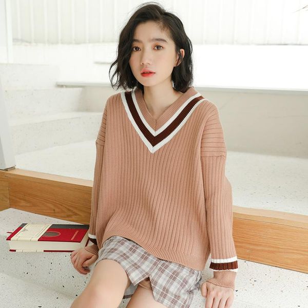 winter women korean preppy style knitted basic sweater pullover women casual long sleeve beige sweater jumpers outerwear, White;black
winter women korean preppy style knitted basic sweater pullover women casual long sleeve beige sweater jumpers outerwear, White;black