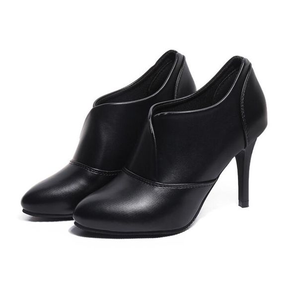 2020 winter women bare boots high heels dress shoes pointed toe boots black red botas mujer thin heels pumps woman shoes
2020 winter women bare boots high heels dress shoes pointed toe boots black red botas mujer thin heels pumps woman shoes