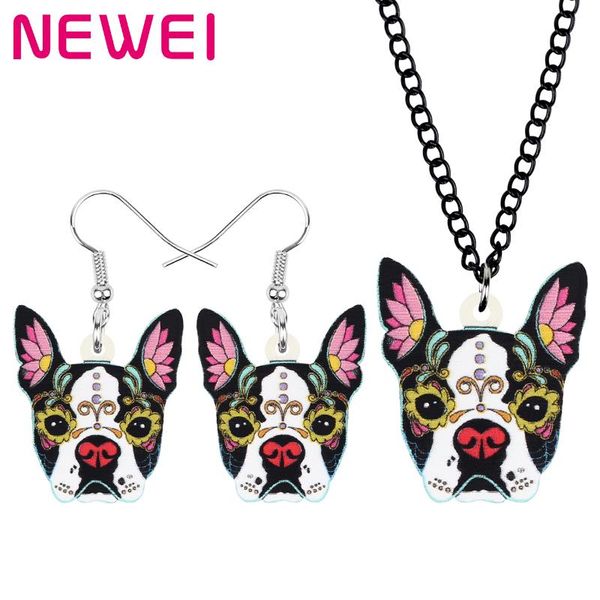 newei acrylic halloween cute dog jewelry sets long cute aesthetic earrings necklace for women girls kids trendy birthday gift, Silver
newei acrylic halloween cute dog jewelry sets long cute aesthetic earrings necklace for women girls kids trendy birthday gift, Silver