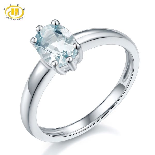 hutang wedding rings natural aquamarine solid 925 sterling silver solitaire ring gemstone fine elegant jewelry for women's new 201006, Golden;silver
hutang wedding rings natural aquamarine solid 925 sterling silver solitaire ring gemstone fine elegant jewelry for women's new 201006, Golden;silver