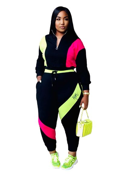 2020 sports and leisure running cross-border european and american womens clothing fashion patchwork contrast two-piece suit, Gray
2020 sports and leisure running cross-border european and american womens clothing fashion patchwork contrast two-piece suit, Gray