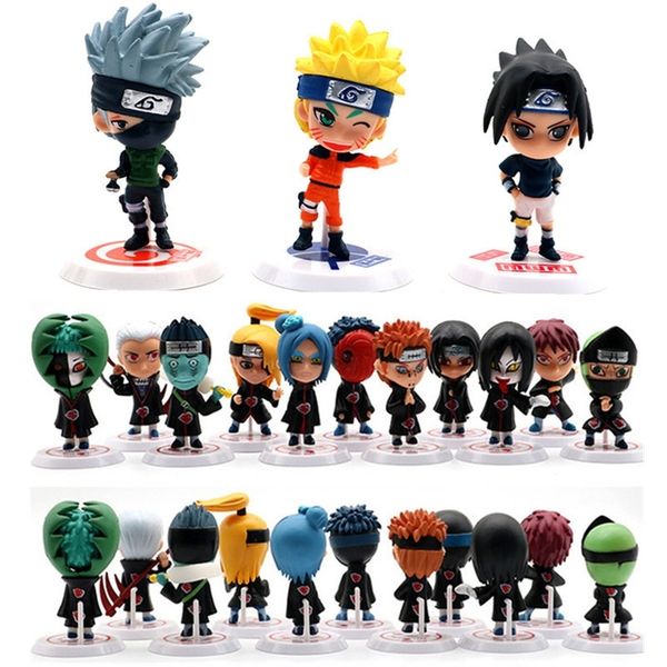 6/11pcs/set anime naruto action figure toys 7cm zabuza haku kakashi sasuke ninja pvc model doll collection kids home decor toy y200421
6/11pcs/set anime naruto action figure toys 7cm zabuza haku kakashi sasuke ninja pvc model doll collection kids home decor toy y200421