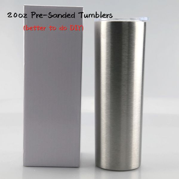 sanded cups 20oz skinny pre-sanded tumblers with straw lid stainless steel double wall slim water bottle insulated vacuum silver coffee mug
sanded cups 20oz skinny pre-sanded tumblers with straw lid stainless steel double wall slim water bottle insulated vacuum silver coffee mug