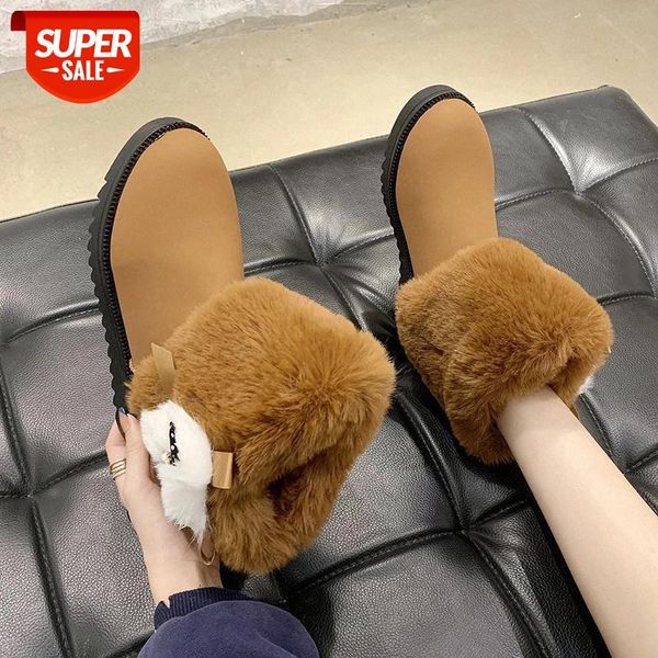 lucyever 2020 fluffy big fur warm snow boots for women winter short plush ankle boots woman comfortable flat heel platform shoes #sm4e, Black
lucyever 2020 fluffy big fur warm snow boots for women winter short plush ankle boots woman comfortable flat heel platform shoes #sm4e, Black