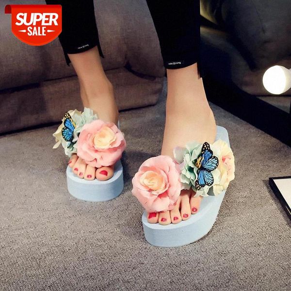 6 cm high heel women fashion summer beach slipper female handmade butterfly flowers flip-flops non-slip slippers shoes #yv0p, Black
6 cm high heel women fashion summer beach slipper female handmade butterfly flowers flip-flops non-slip slippers shoes #yv0p, Black