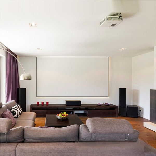 Projector Screen 1cm Ultra Narrow Border Slim Frame Projection Cinema White High Class Factory Direct Sale
Projector Screen 1cm Ultra Narrow Border Slim Frame Projection Cinema White High Class Factory Direct Sale