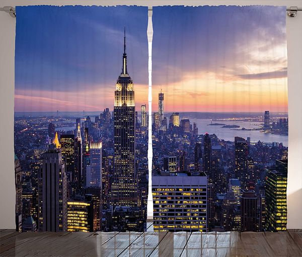 modern window curtains new york city skyline with skyscrapers at sunset night american urban life image living room decor
modern window curtains new york city skyline with skyscrapers at sunset night american urban life image living room decor