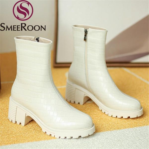boots smeeroon 2021 winter ankle square heels round toe zip women brand ladies shoes black rice white
boots smeeroon 2021 winter ankle square heels round toe zip women brand ladies shoes black rice white