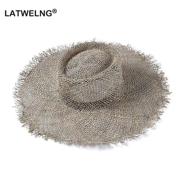 fashion breathable green straw beach sun hats for women hat size 56-57 cm cool ladies summer hat dropshipping wholesale t200602, Blue;gray
fashion breathable green straw beach sun hats for women hat size 56-57 cm cool ladies summer hat dropshipping wholesale t200602, Blue;gray