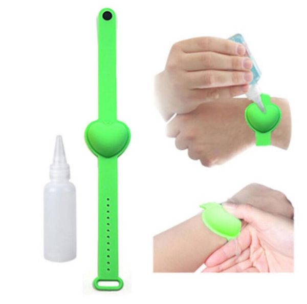 wrist hand sanitizer dispenser wearable hand sanitizer dispensing portable bracelet silicone squeezy wristband hand dispenser bottle
wrist hand sanitizer dispenser wearable hand sanitizer dispensing portable bracelet silicone squeezy wristband hand dispenser bottle