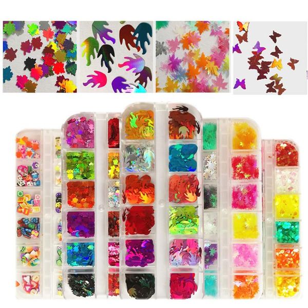 nail art decorations 1case 3d flakes holographic glitter sequins decoration fall leaves flame fruit butterfly design sticker, Silver;gold
nail art decorations 1case 3d flakes holographic glitter sequins decoration fall leaves flame fruit butterfly design sticker, Silver;gold
