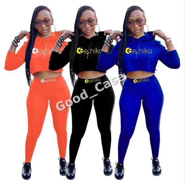 women two piece outfits long sleeve tracksuit letters designer hoodies + pants legging 2pcs clothing sets crop sport suit f101902, White
women two piece outfits long sleeve tracksuit letters designer hoodies + pants legging 2pcs clothing sets crop sport suit f101902, White