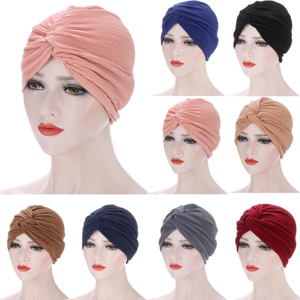 muslim women hijabs knot cross ruffle chemo sleep turban headwear scarf beanie cap hat islamic for cancer hair loss accessories, Blue;gray
muslim women hijabs knot cross ruffle chemo sleep turban headwear scarf beanie cap hat islamic for cancer hair loss accessories, Blue;gray